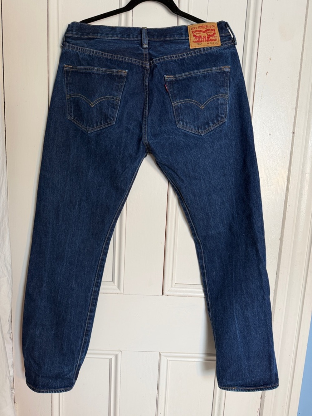 Levi's Men's Indigo Straight-Leg Jeans